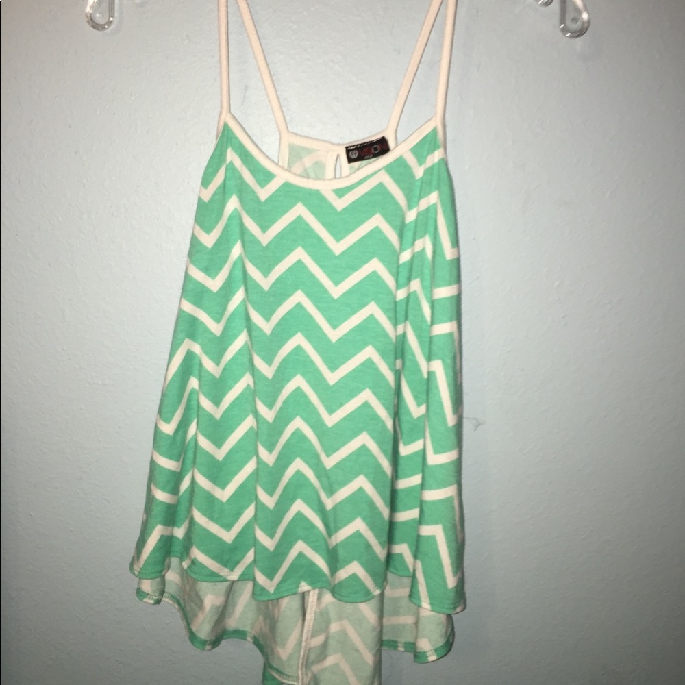 Bow back tank top